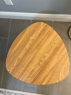 Mid- Century Modern Triangular Side Table