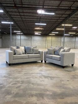 Dove Sofa & Loveseat