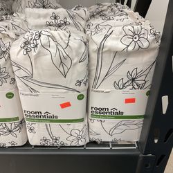 Room Essentials Cotton Blend Sateen Fitted Sheets (Full)