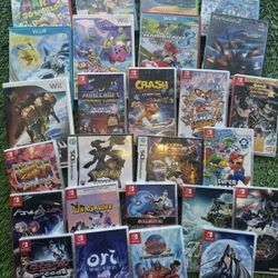 Nintendo, Wii U, Nintendo Switch, Nintendo DS, Pokemon, Street Fighter, Crash Bandicoot, Kirby, Metroid, Video Games, Retro