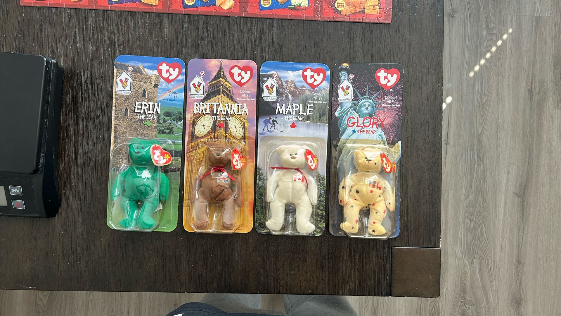 Ronald McDonald House Charities Beanie Babies Complete Set Of 4