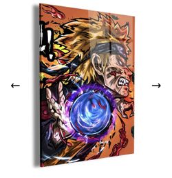 Acrylic Glass NARUTO poster