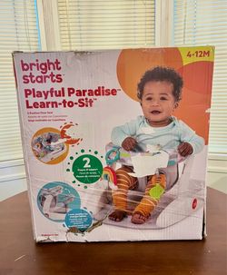 New Bright Starts Learn to Sit Floor Seat
