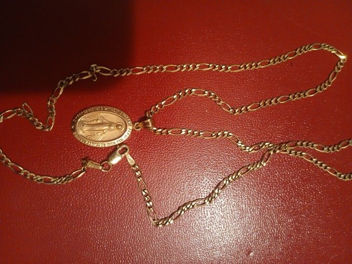 Cadena 10k Y Medalla 14k
