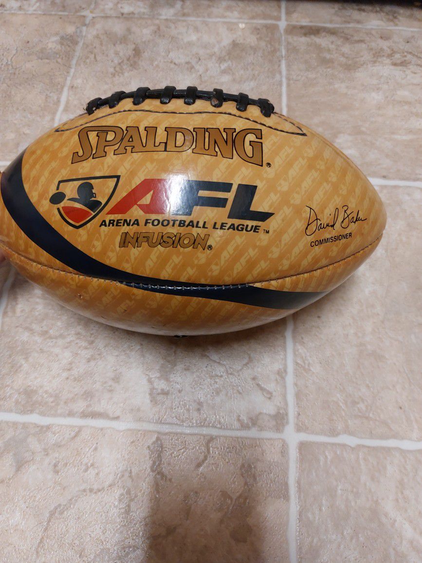 Spalding AFL Arena Football League Infusion Outdoor Family Recreation Vinyl Toy