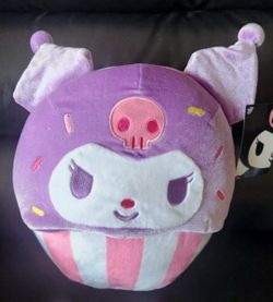 Kuromi Cupcake Hello Kitty Plush