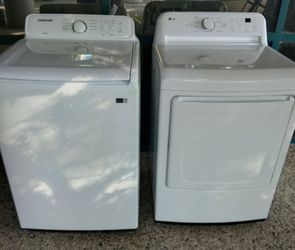 Samsung washer and L G dryer for Sale with delivery and installation