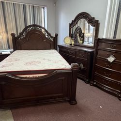 Solid Wood Bedroom Set On Sale Now!! 