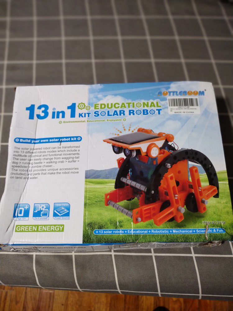 13 In 1 Educational Solar Robot Kit