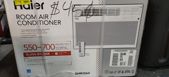 New Haier 15,000 btu AC unit