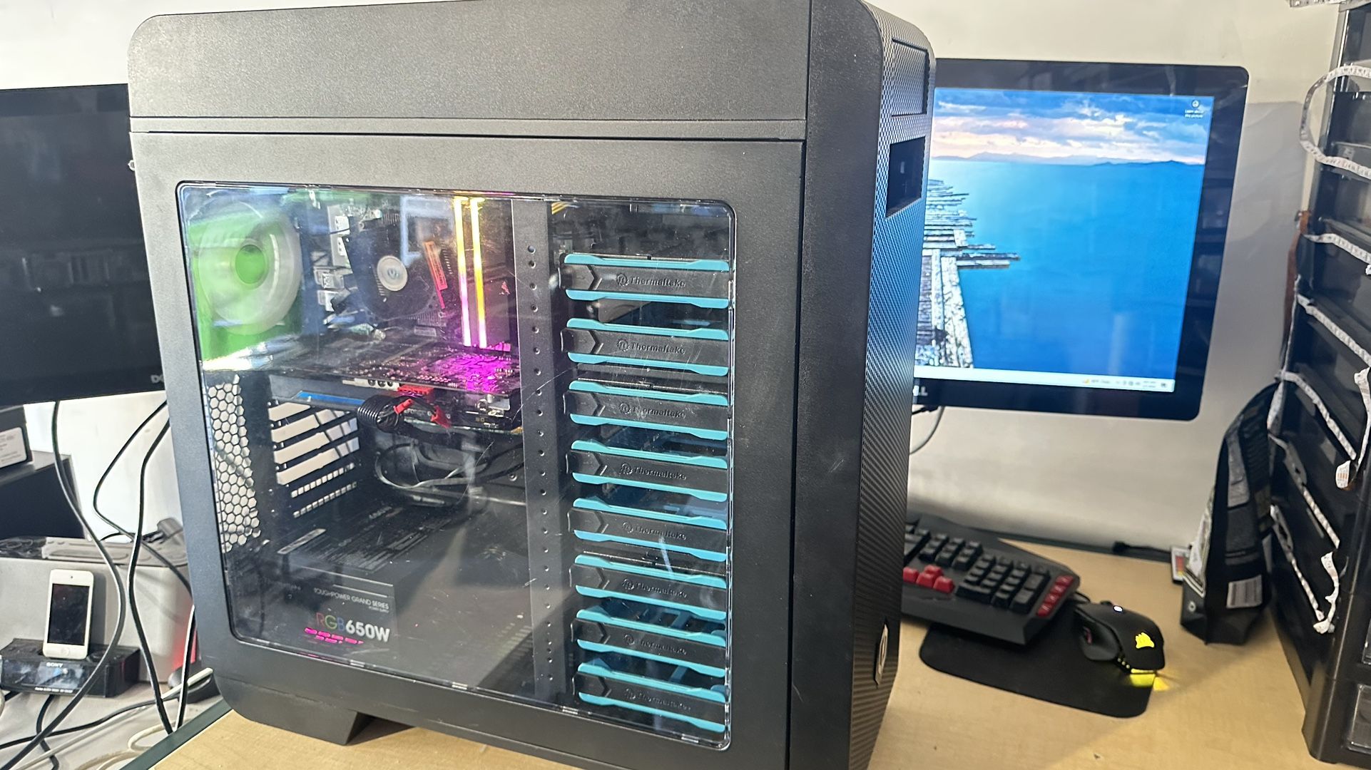 Gaming computer PC tower