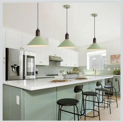 Modern Cone Pendant Lights Kitchen Island