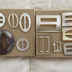 Mother Of Pearl/ Shell Belt Buckles 