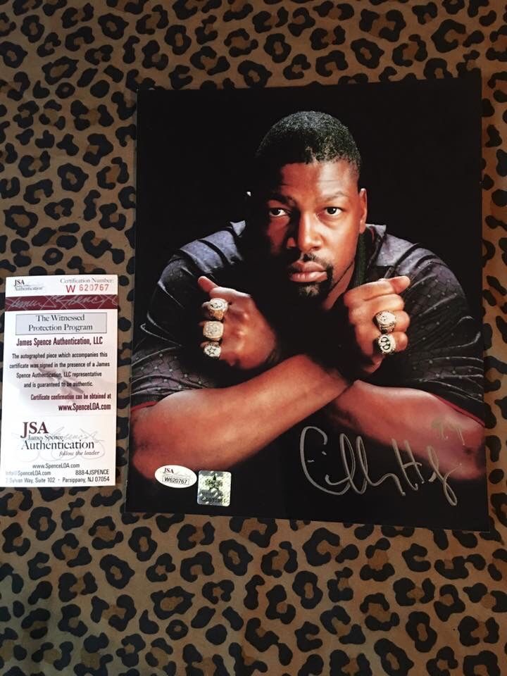 Charles Haley Autographed 8x10 photo