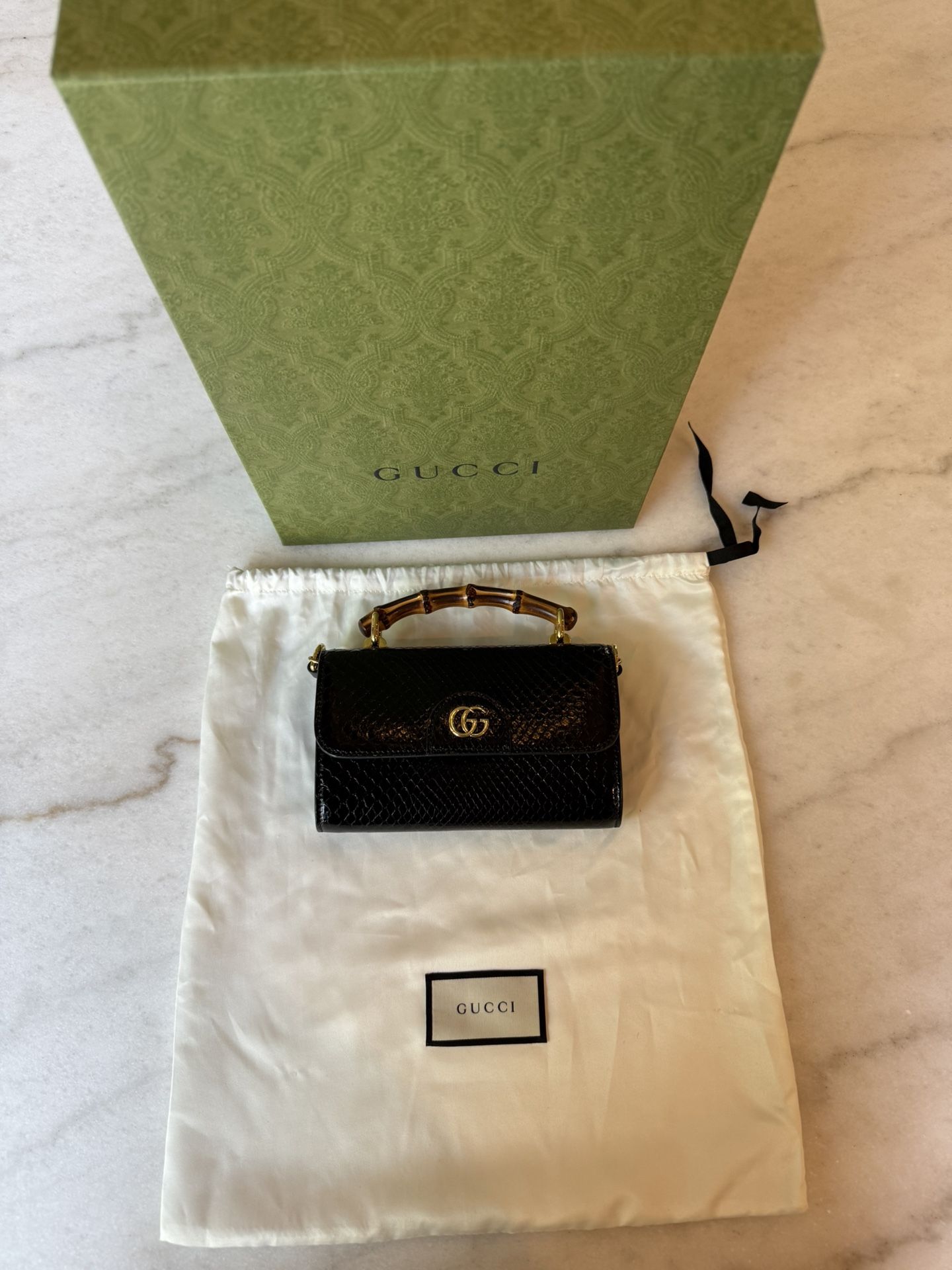 Gucci Snake Skin Purse