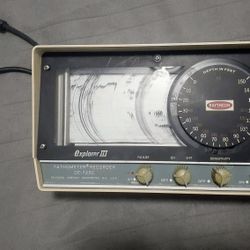 Raytheon Explorer 3 Fathometer DE-725C ( Vintage Depth Finder)