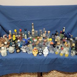 Mini Tequila Bottles - EMPTY