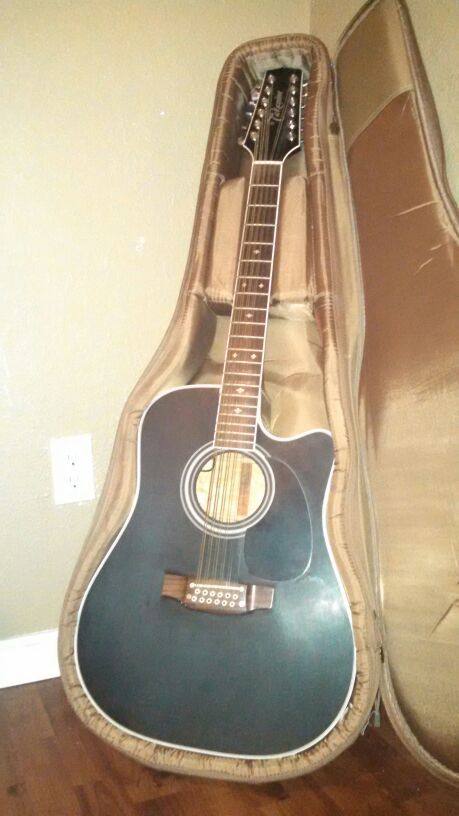 Takamine EF 381 SC Guitar, 12 string