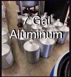 Jugs 7 Gallons Containers Aluminum