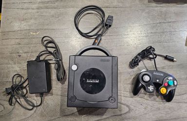 $100 - Pre-Owned Nintendo Gamecube System Console - Jet Black with HDMI Adapter