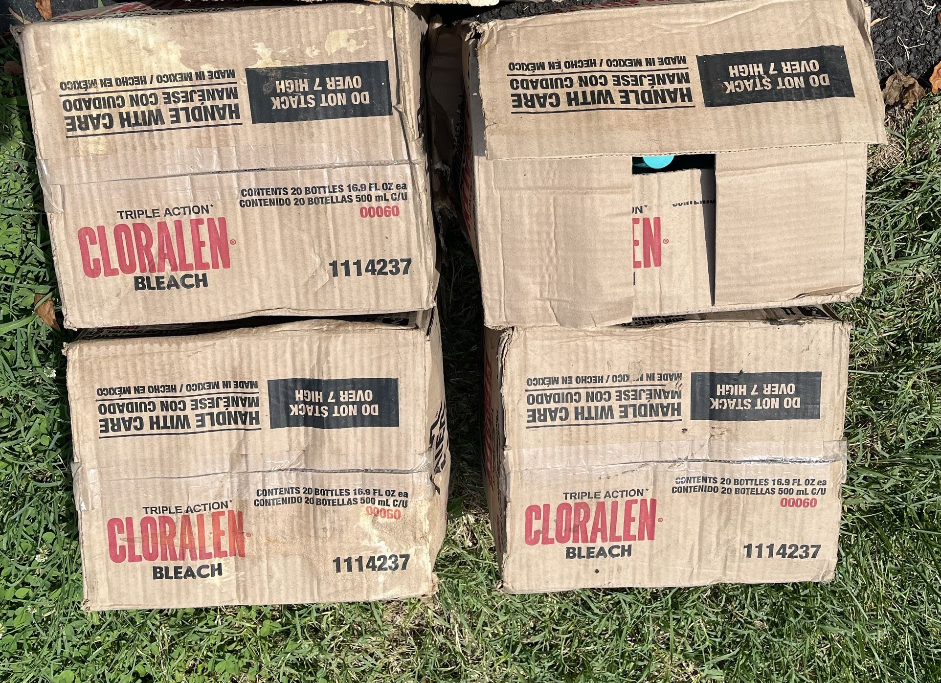 NEW - 20 Pack of Triple Action Cloralen Bleach