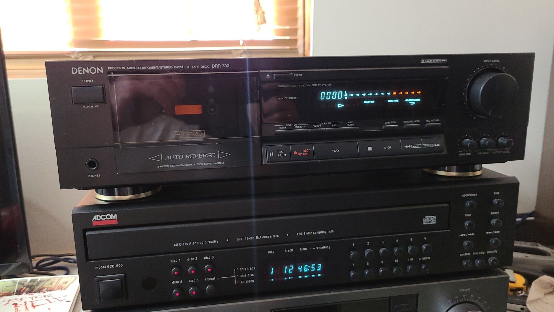 Denon cassette player