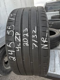 2 MICHELIN ZP 2345/35/19