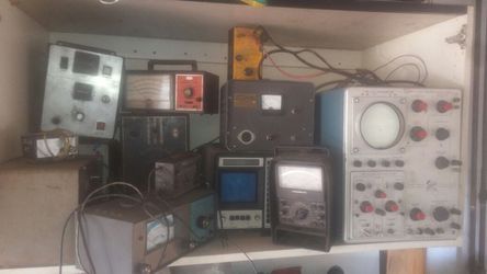 Old test equipment (all working)