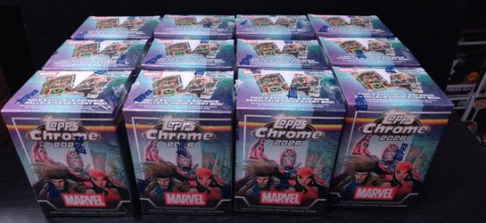 Marvel Topps Chrome 2026 Blaster Boxes