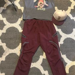 Ua Sweats Size M , Adjustable Boston Cap New 