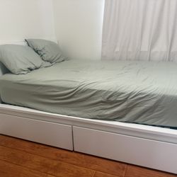 Full Size IKEA Malm Bed Frame (mattress not included)
