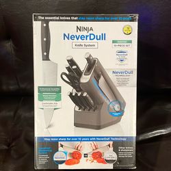 New Ninja 10 Piece Never Dull Knife Set