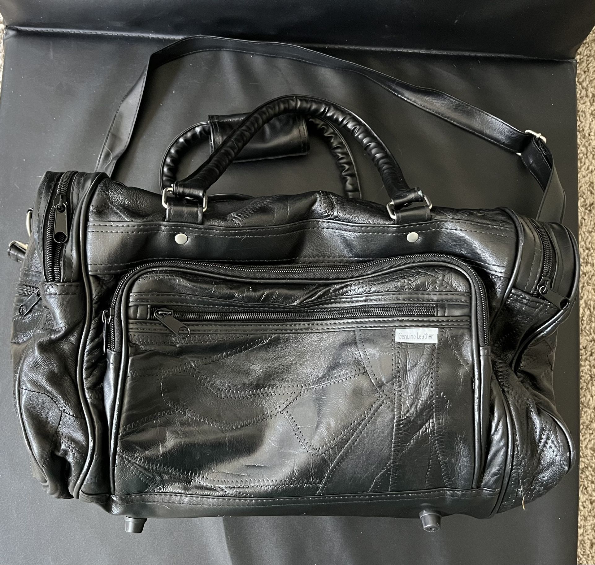 Leather Duffle Bag