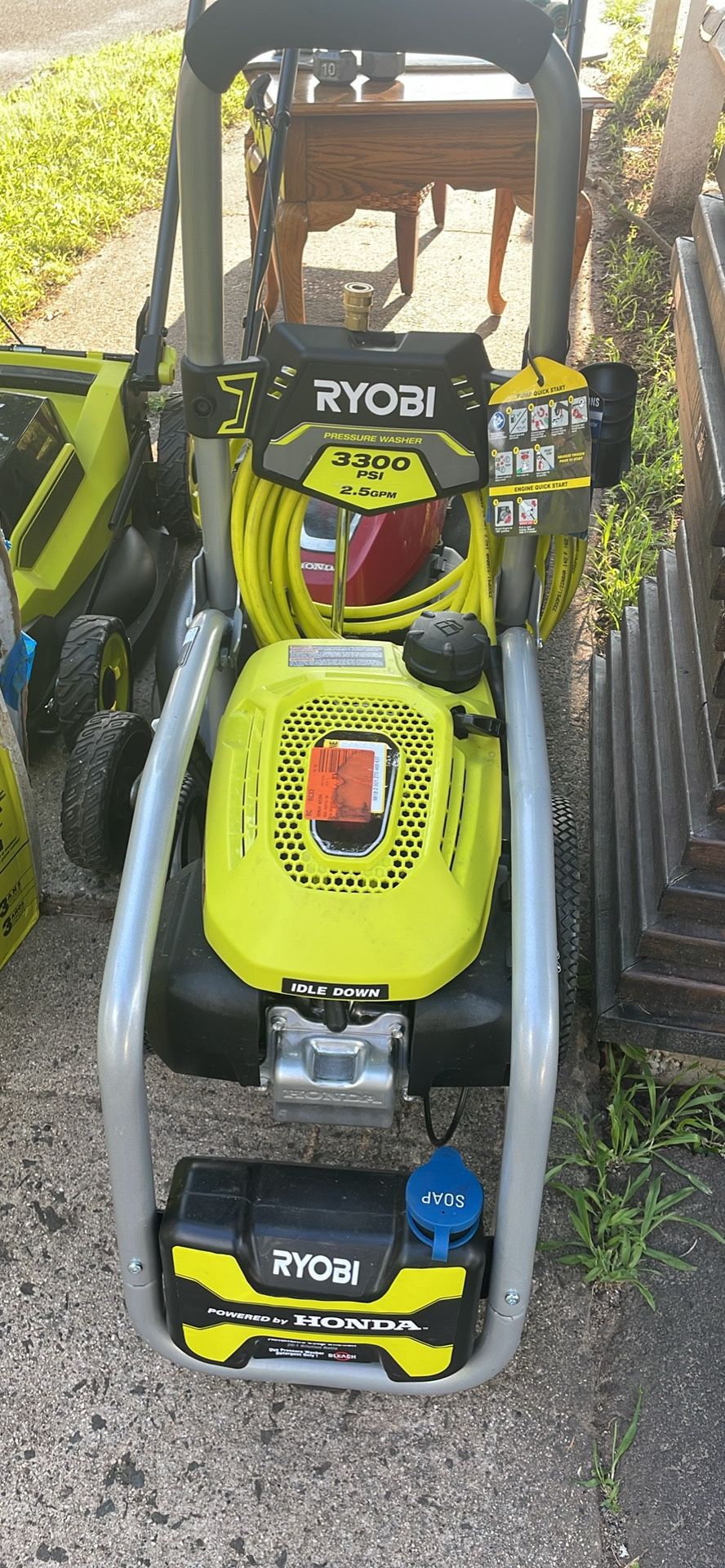 3300Psi Ryoby Honda Gvc 200