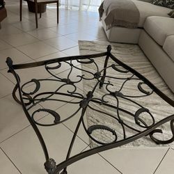 Coffee Table With Glass Top