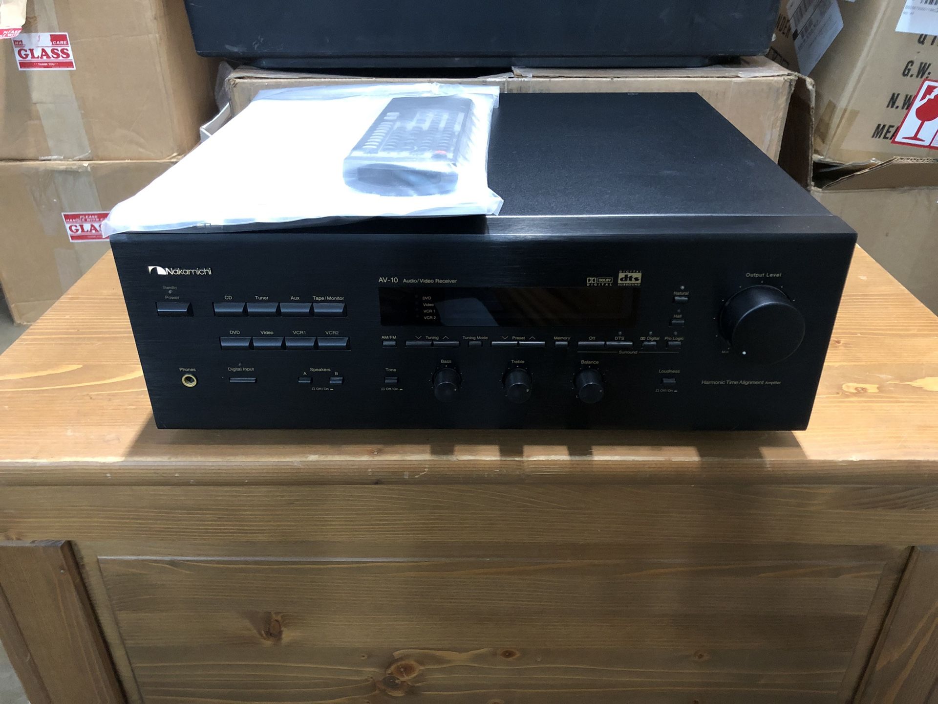 Nakamichi AV-10 Audio/Video Receiver 5.1 Channel