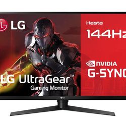 LG 32in QHD Gaming Monitor - G-Sync, 144hz, VA