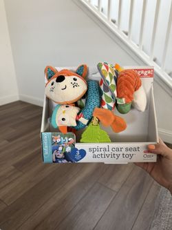 Spiral Car Seat activity Toy 