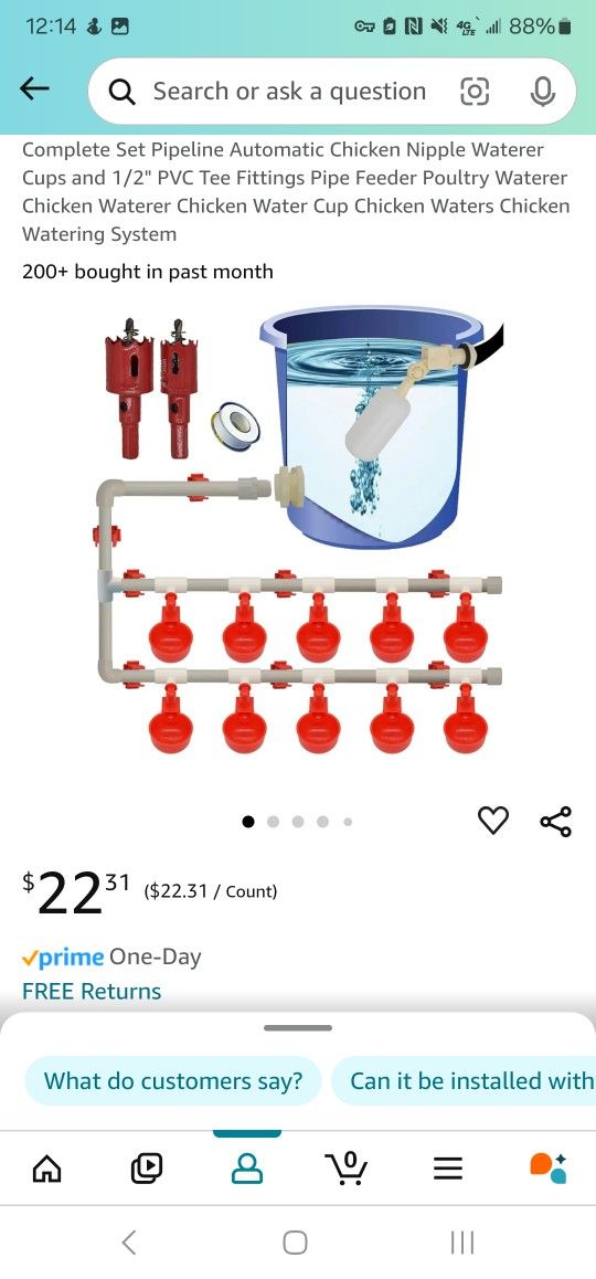 Automatic Chicken Water System