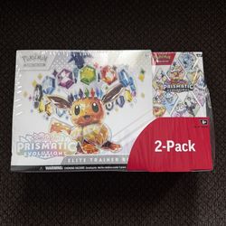 Pokemon Prismatic Elite Trainer Box 2 Pack