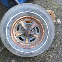 Original Pontiac Spare Tire