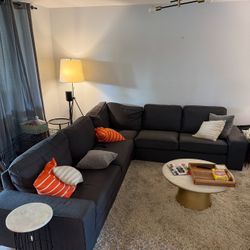 Navy Blue Couch OBO