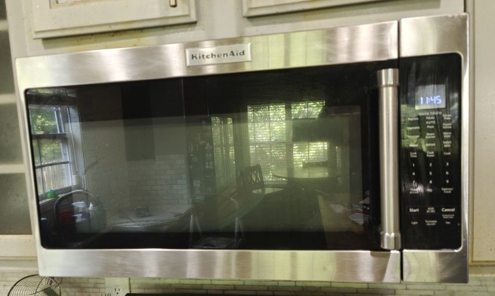 KitchenAid Stainless Steel Over The Range Microwave
