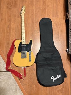 Squier Affinity Series Telecaster Electric Guitar - Butterscotch Blonde