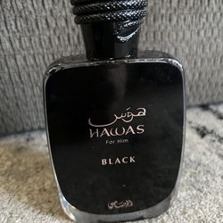Rasasi Hawas for him black EDP
