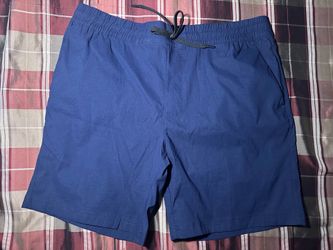 Stylus Mens 8 Stretch Pull on Shorts - X-Large Moonless Night Dark Blue