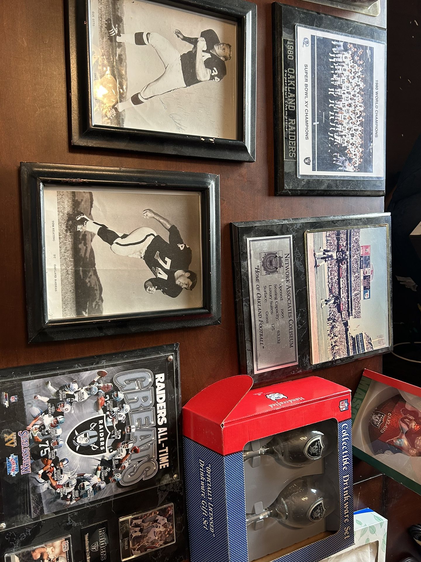 Raiders Lot For Sale! Signed Pics Etc. 1980 Super Bowl Champs for Sale in  Sun City, AZ - OfferUp