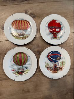 Vintage Rochard Limoges Decorative Plates