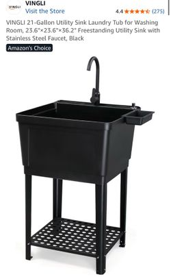 Sink Utility sink laundry