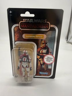 Star Wars Vintage Collection Incinerator Trooper Carbonized 3.75”